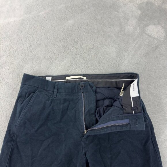 Norse Projects Brushed Moleskin Navy Blue Pants Men’s Size 32 Regular - Picture 2 of 14